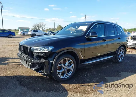 2024 BMW X3 xDrive30I из США, поврежденный, VIN 5UX53DP06R9U82491